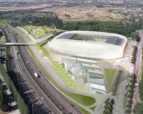 Zbudowany przez Eiffage Stadion im. Pierre-Mauroy we francuskim Lille jest areną, na której rozegranych będzie łącznie 6 spotkań trwających Mistrzostw Europy w Piłce Nożnej Euro2016: